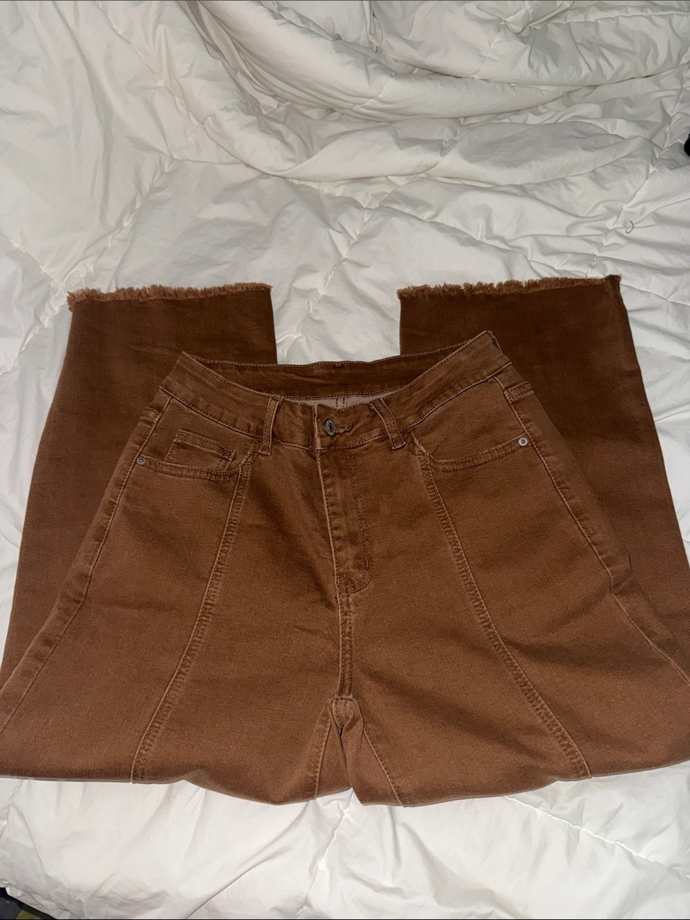 Brown Women’s Jeans - Classic Straight Fit